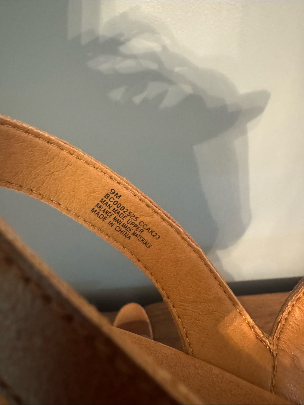 boc Women's Brown Cork Wedge Sandals - Picture 5 of 5